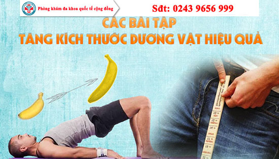 Bài tập tăng kích thước cậu nhỏ