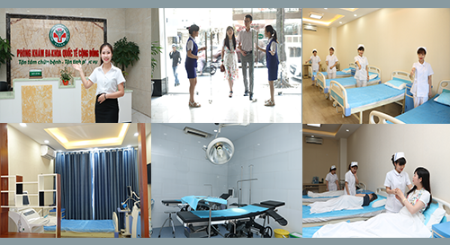 Cơ sở vật chất phòng khám đa khoa quốc tế cộng đồng