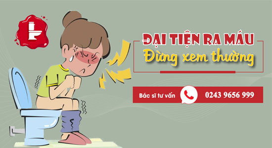 Đại tiện ra máu chớ xem thường