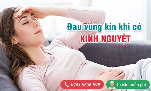 Đau vùng kín khi có kinh nguyệt