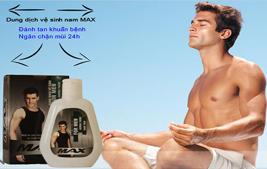 Gel vệ sinh nam Max
