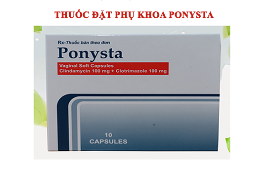 thuốc đặt phụ khoa ponysta