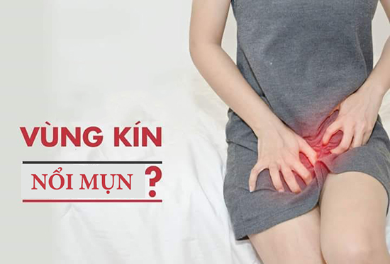 vùng kín bị ngứa rát và nổi mụn